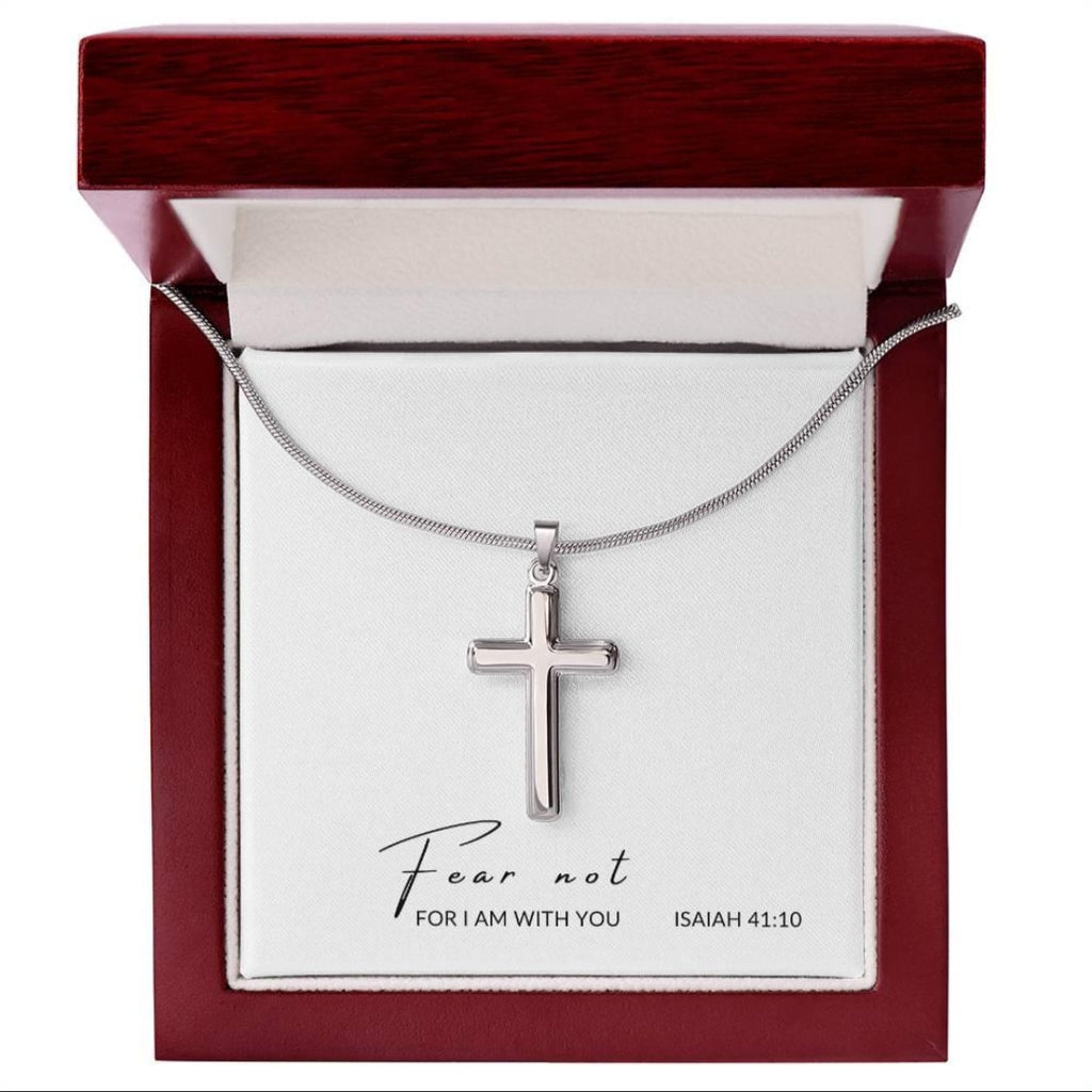 Faith-Driven Cross Necklace
