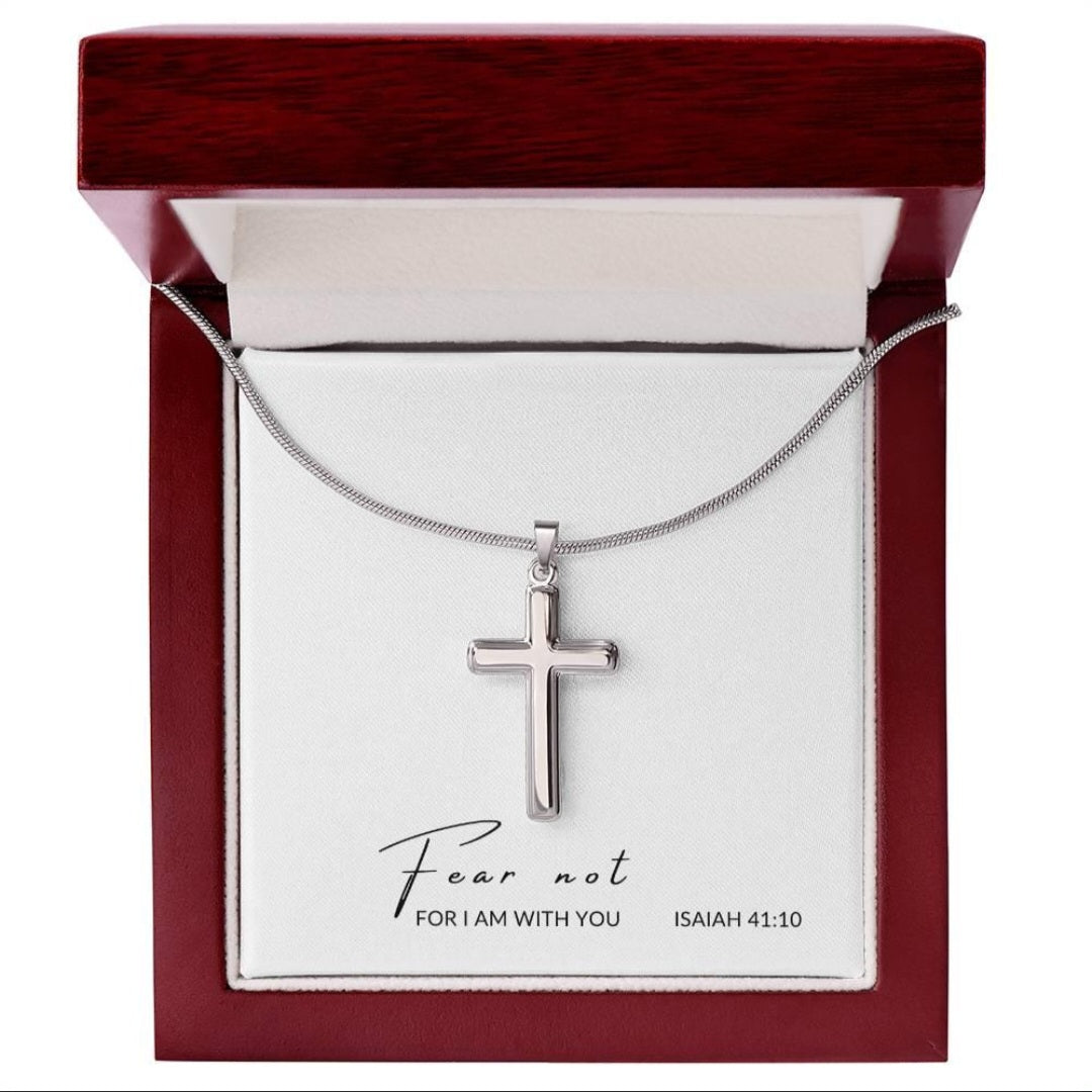 Faith-Driven Cross Necklace