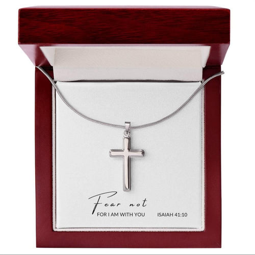 Faith-Driven Cross Necklace